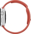 Apple Watch MLC42AE/A 42mm Silver Aluminum Case with Orange Sport Band