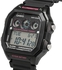 G Shock Couple Casio Men's Digital Dial Resin Band Watch - 1300WH-1A2VDF, Strap