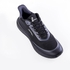 Activ Black Lace Up Sneakers With Rubber Details
