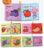 4 Styles Baby Toys Soft Cloth English Eriting Books Infant Educational Stroller Toy