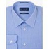 Kal Jacobs Regular Fit Mini Blue & White Gingham Cotton Shirt - Classic Point Collar 15