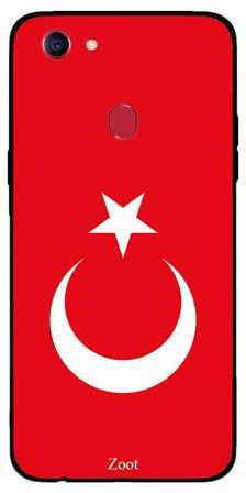 Thermoplastic Polyurethane Skin Case Cover -for Oppo F7 Turkey Flag Turkey Flag