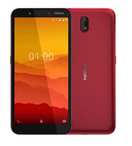 Nokia C1 5.45" 1GB 16GB Android 9.0 Pie 5+5 Mp 2500 MAh