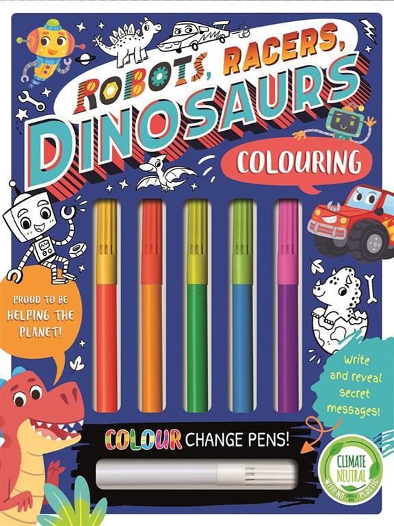 Robots, Racers, Dinosaurs Colo
