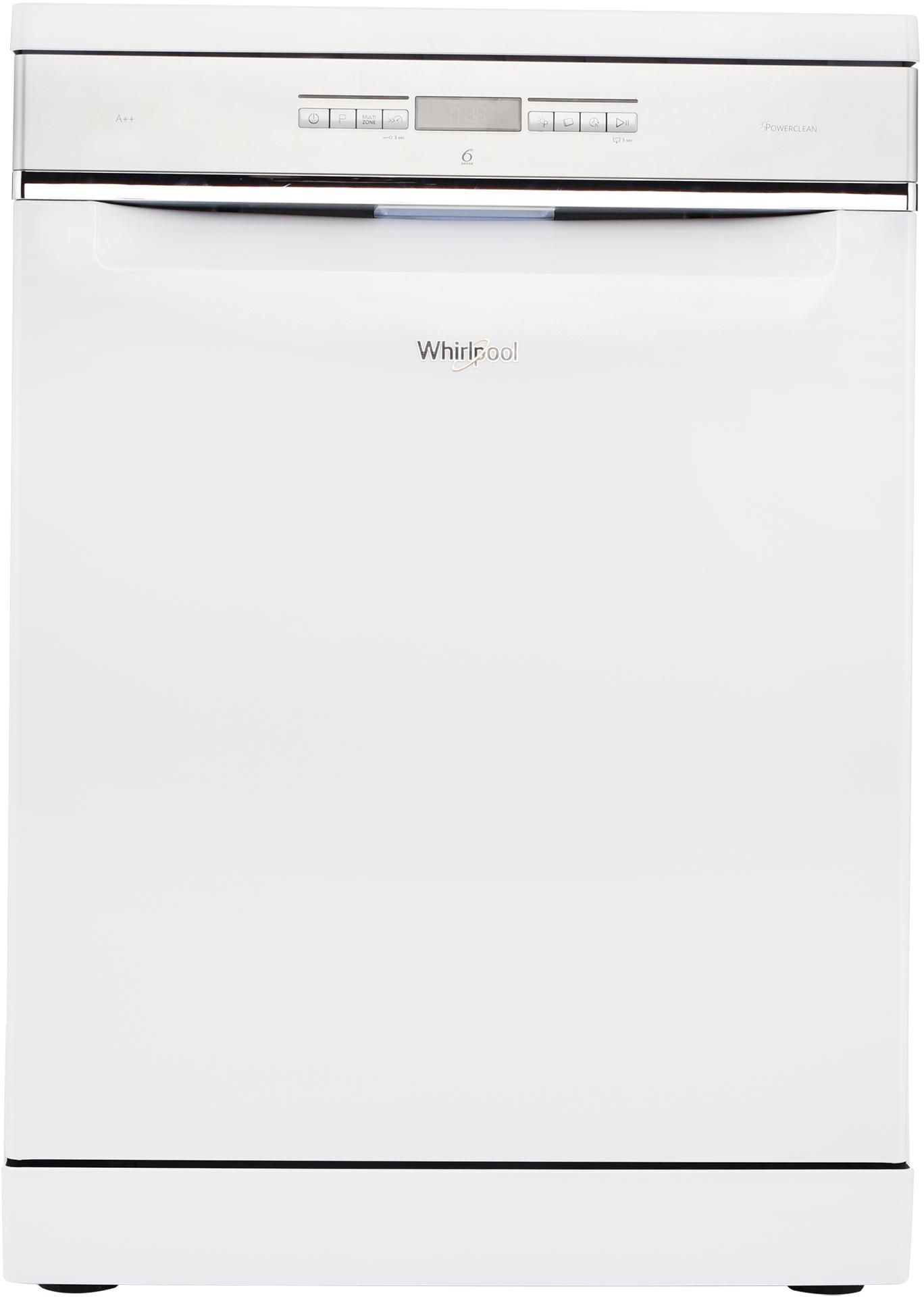 Whirlpool WFO3T123PL, Dishwasher,10 Program, 14 Place Setting, White