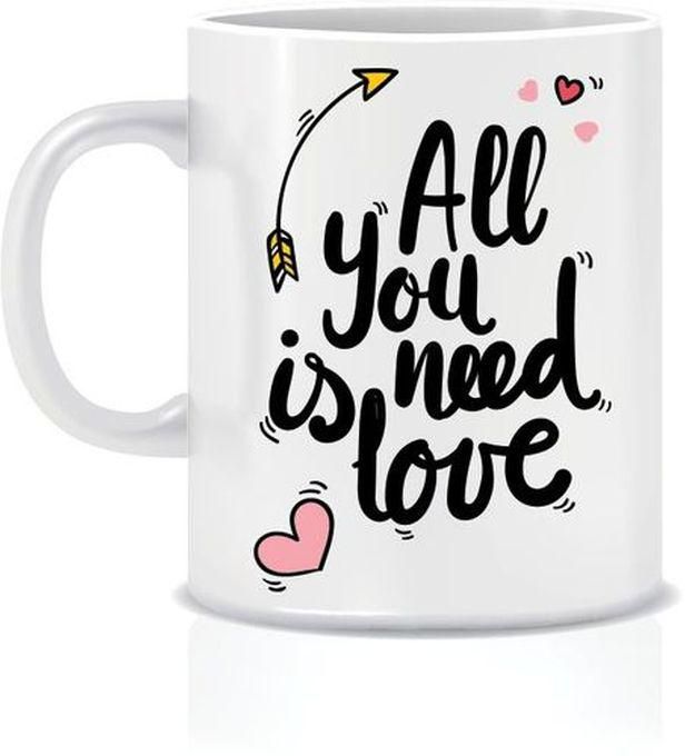 All You Need Is Love Ceramic Mug