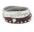 Tanos - Unisex Fashion  Leather Wrap Bracelet.