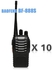 Baofeng BF-888S UHF 2-Way Radio Walkie Talkie - 10 Pieces