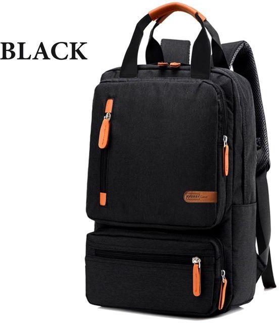 Backpack For School And Travel - Black