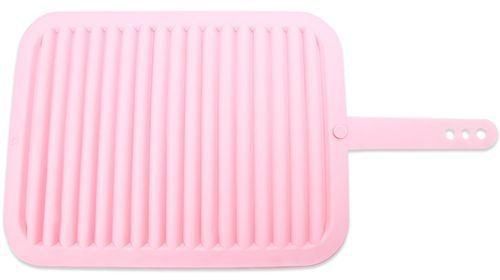 Elikang Multipurpose Silicone Foldable Non-slip Heat Resistant Mat Kitchen Placemat - Pink