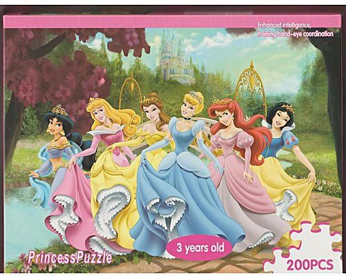 Generic Princess Puzzle - 200 Pcs