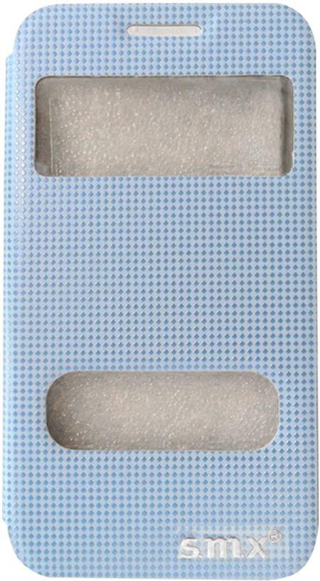 Flip Cover for Samsung Galaxy Core 2 - Light Blue