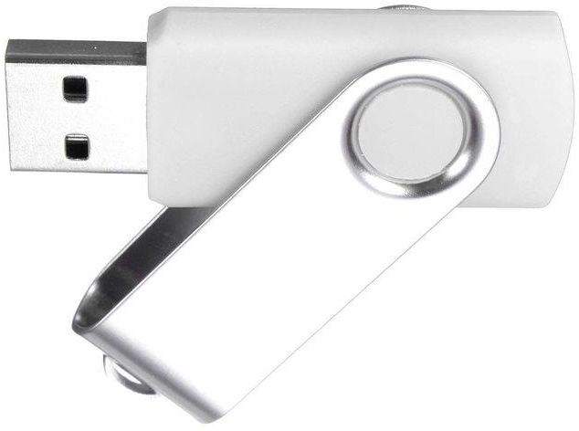 512MB USB 2.0 Swivel Flash Memory Stick Pen Drive Storage Thumb U Disk Foldable White