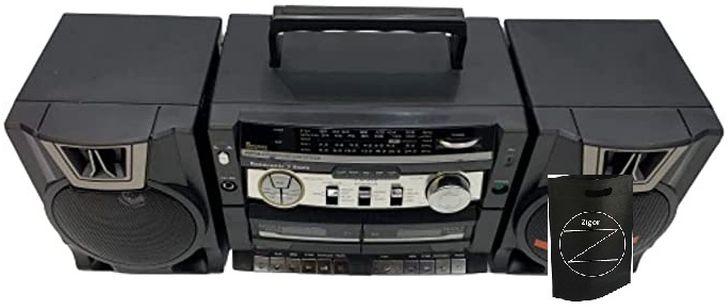 Radio Cassette Player - Double Cassette + Zigor Special Bag