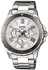 Watch for Men by Casio , Analog , Chronograph , Stainless Steel , Silver , MTD-1075D-7AVDF