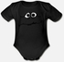 Facial Series A Little Scared Organic Short Sleeve Baby Bodysuit