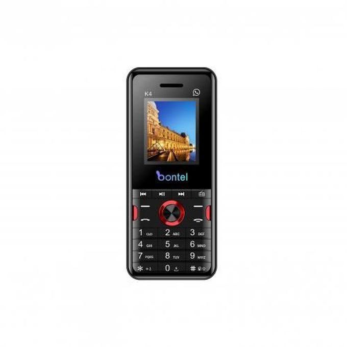 Bontel K4-2.4inch Screen ,Big Battery Phone-Red