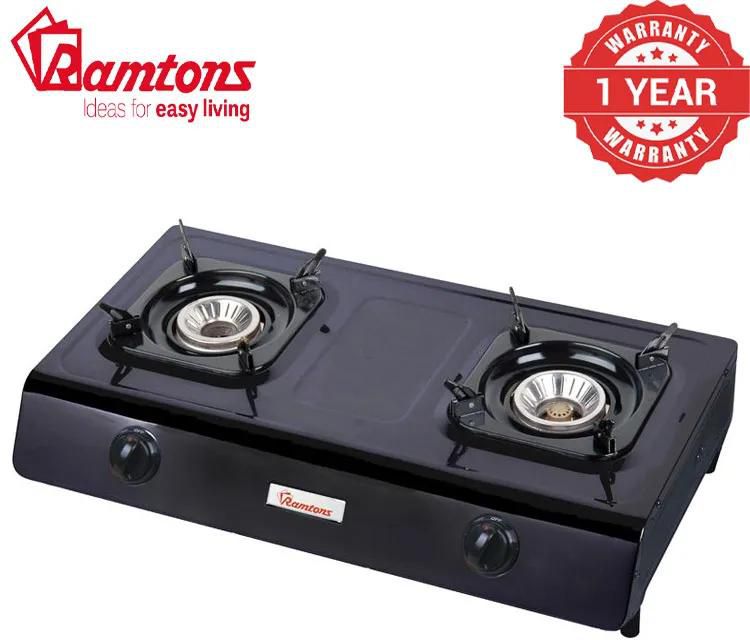 Ramtons RG/516 - 2 Burner Gas Cooker - Black cooker gas cooker stove