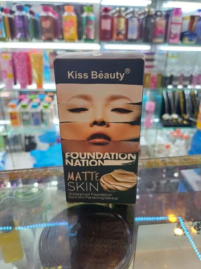Kiss Beauty foundation nation matte skin