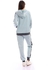 Kady Fleece Hooded Sweatshirt Pyjama Set - Pastel Mint & Grey