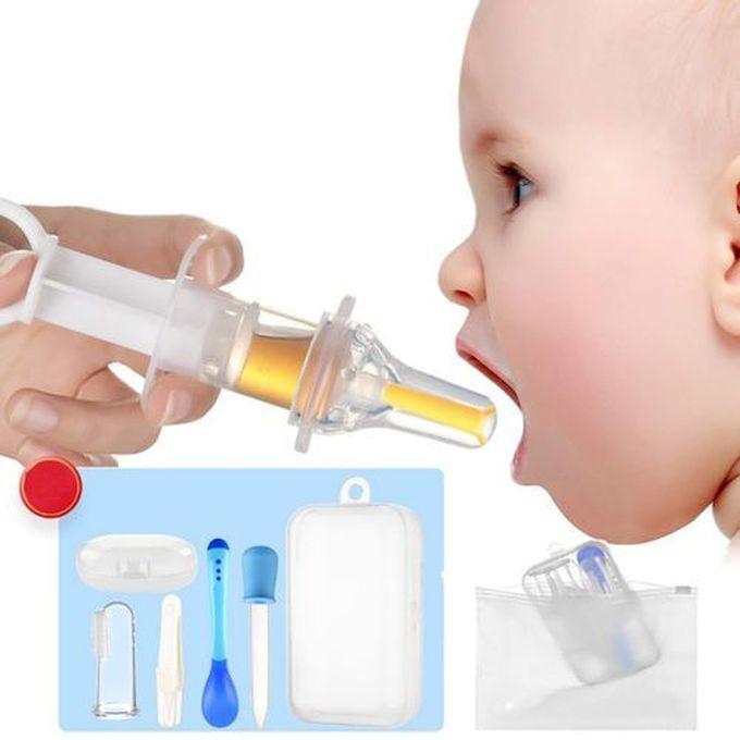5IN1 Set Baby Fruit /Medicine Feeder; Easy Grip, Poppy Candy Baby's Appetite Baby Pacifier