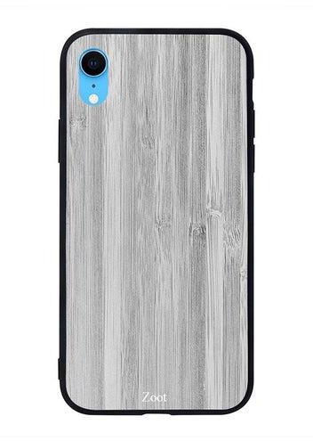 Skin Case Cover -for Apple iPhone XR Wooden White Plan Wooden White Plan