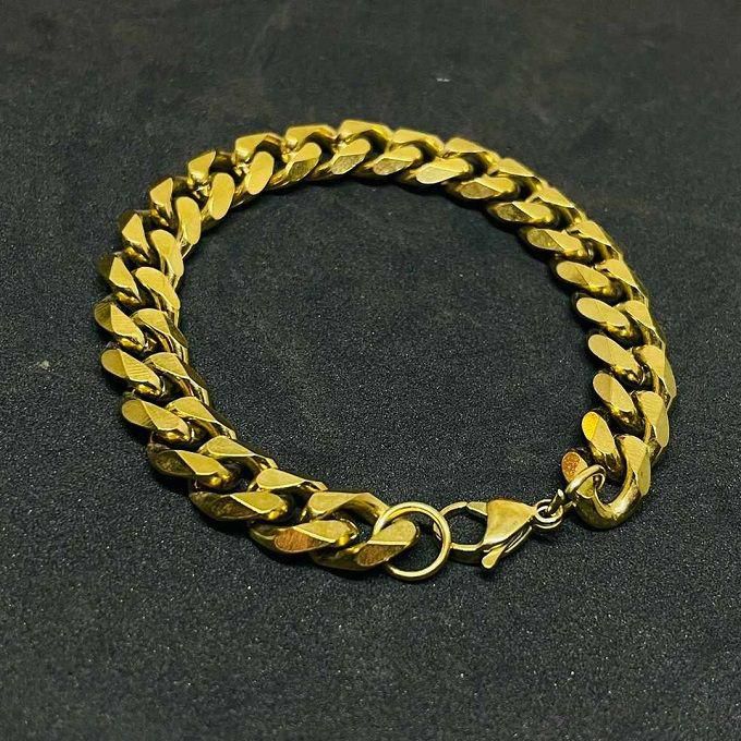 Gold Mens Trendy Bracelet