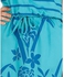 Giro Sleeveless Printed Dress – Turquoise