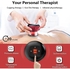 gmujpup Electric Cupping, 4 in 1 Smart Cupping Therapy Massager with 6 Levels Temperature & Suction, Rechargeable Cupping Therapy Set with Red Light Therapy for Targeted Pain Relief, Muscle Soreness