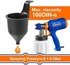 TOTAL Paint Spray Gun, Capacity 450 Watts, Capacity 0.8 Litres