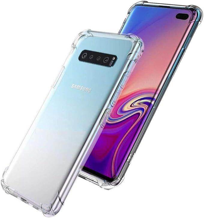 Case for Samsung Galaxy S10 Plus, Protective TPU, Galaxy S10 Plus Cover [Ultra Lightweight] Anti-Scratch Reinforced Corner Protection Bumper Case for Galaxy S10 Plus 2019 - Crystal Clear