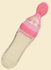 Silicone Baby Squeezing Spoon Feeding Bottle Training Feeder