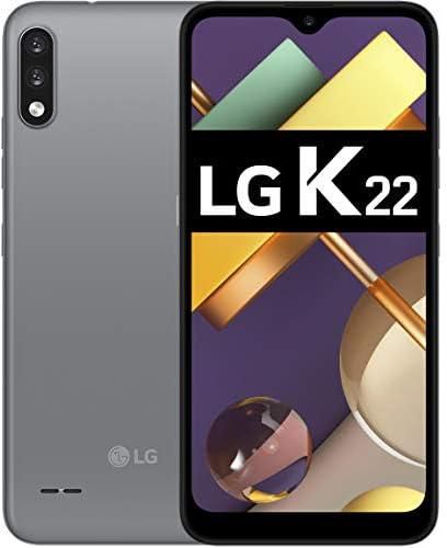 LG موبايل K22 - هاتف ذكي 32 جيجابايت، ذاكرة رام 2 جيجابايت، شريحتين اتصال، تيتان