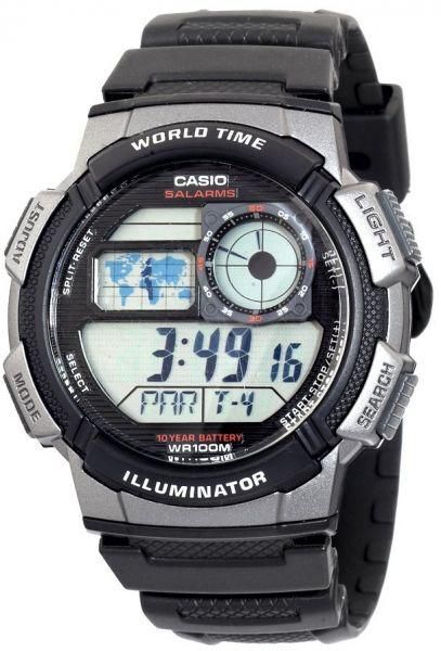 Casio AE1000W-1BVCF For Men-Digital, Sport Watch