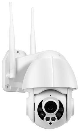 كاميرا مراقبة IP K38D بخاصية الواي فاي وخاصية PTZ IP وخاصية تتبع الوجه التلقائي وخاصية التكبير التلقائي بمقدار 4 أضعاف وصوت ثنائي الاتجاه ومضاد للماء للاستخدام في الأماكن الخارجية