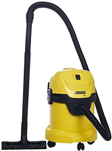 Strong Wet Dry Vacuum Cleaner, 17L, 1000W only, Low Consumption, Karcher WD3