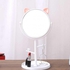 Makeup Mirror With Cosmetic Storage Base