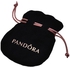 Pandora Women's Silver Pink Circle Game Spacer Charm - 791122PCZ