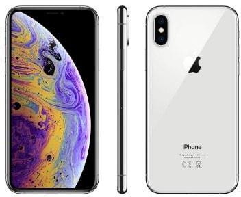 iPhone XS Max - 128GB ROM With Free Pouch And Screen Guide And Selfie Stick-Silver