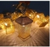 Branch Rope Ramadan Decoration Copper Lantern - Gold