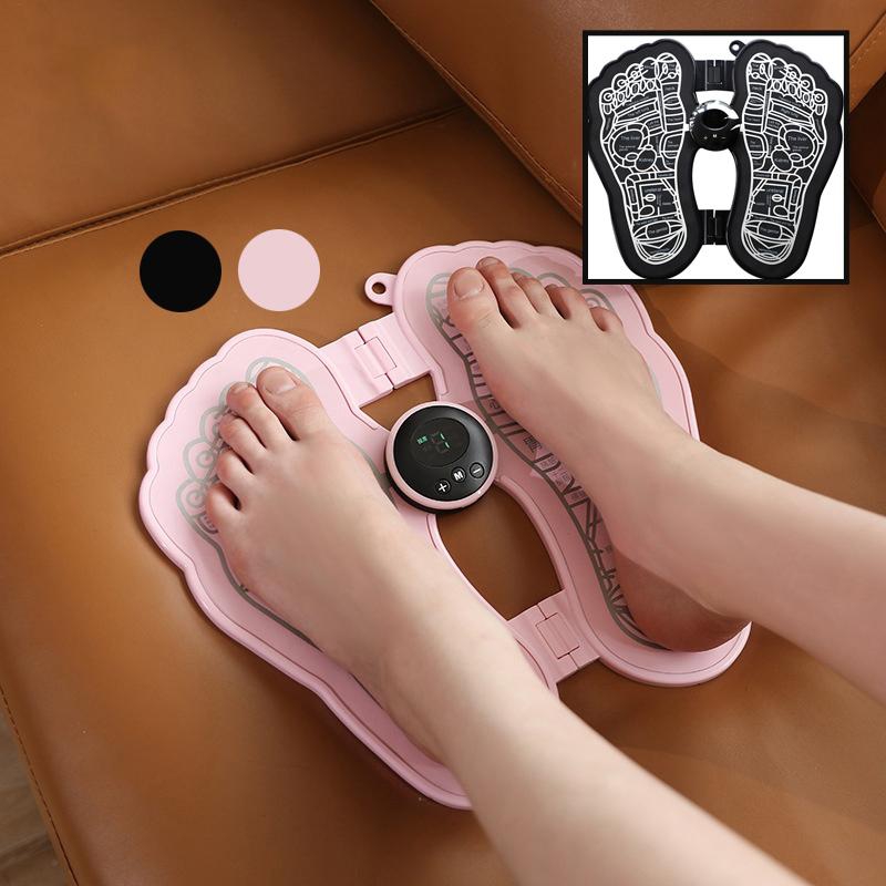 Digital Display Foot Massager Foldable Acupuncture Physiotherapy Device
