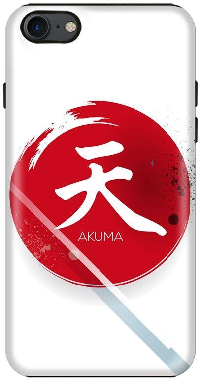 Stylizedd Apple iPhone 7 Dual Layer Tough Case Cover Matte Finish - I am Akuma
