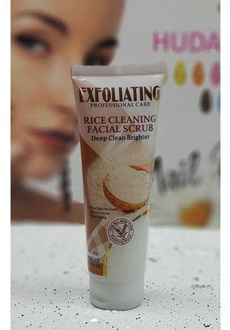 Fruit Of The Wokali Exfoliating Rice Cleaning Facial Scrub.