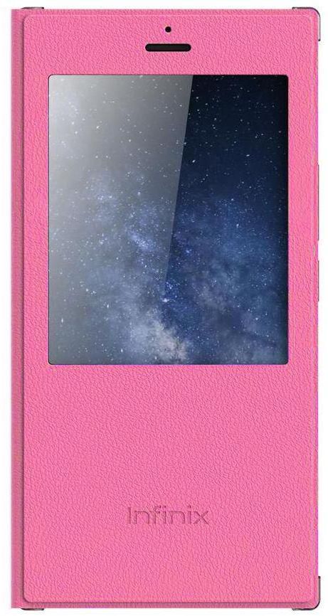 S-View Infinix Cover for Infinix Hot s X521 - Pink
