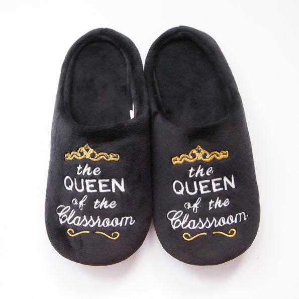 Queen of the Classroom Slippers