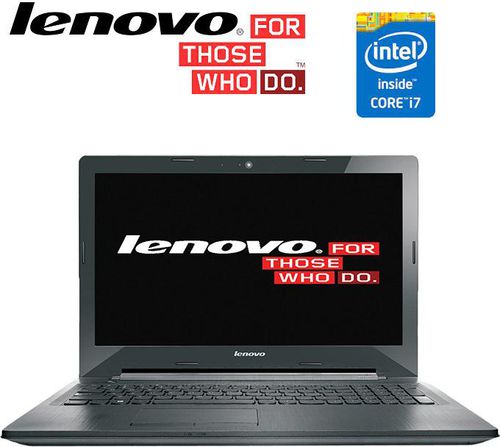 Lenovo Z5070 Laptop - Intel Core i7 - 8GB RAM - 1TB HDD + 8GB SSD - 15.6'' - 4GB GPU - DOS - Black