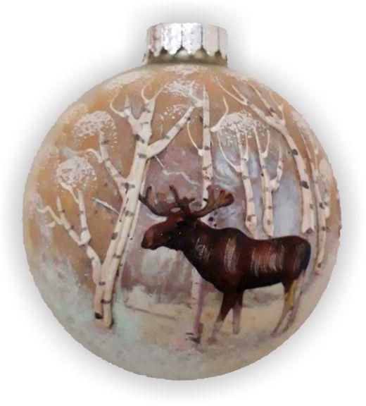 Memories Maker Christmas Tree Glass Decoration - 10cm