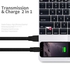 JOYROOM L127 - 2.4A 8 Pin To USB Data Sync Charging Cable - 1.2M - Black