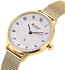 Curren watch 9035 Gold White Watches