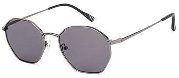 Unisex UV Protection Hexagon Sunglasses - JJ S12472 - Lens Size: 53Mm